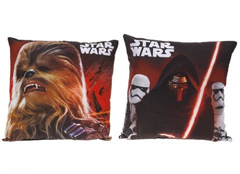 Lot de 2 coussins star wars le réveil de la for...