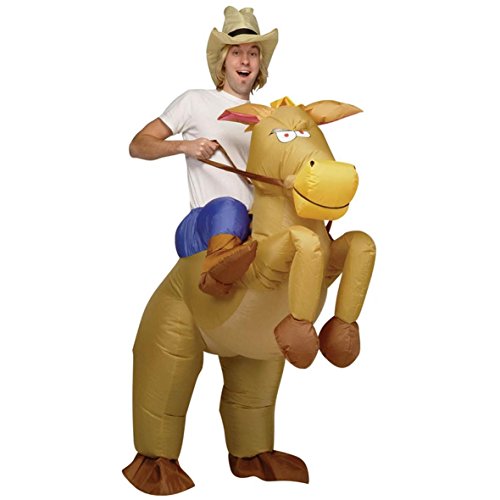 Maxim Deguisement Cowboy Adulte Sur Cheval Gonflable Neuf 5025912156459 (5025912156459)