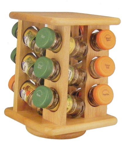 Carrousel à  épices avec 12 pots remplis 21 x 2...