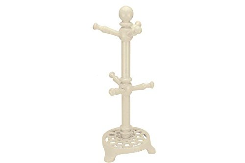 Arbre à tasses en fonte, crème