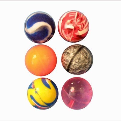 Lot de 10 balles rebondissantes idéal pour des ...