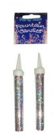 PACK DE DEUX BOUGIES FONTAINE ARGENT