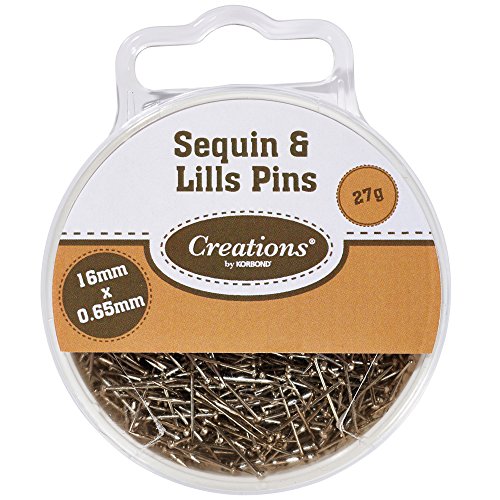 - épingles à sequins et paillettes