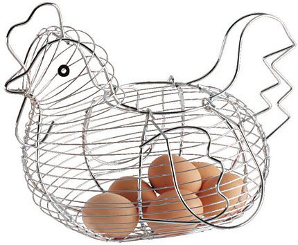 Storage basket / egg storage basket, 30cm x 25cm