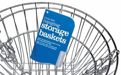 Panier suspendu pour fruits et légumes 3 étages...