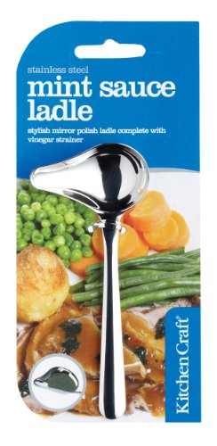Louche à sauce en acier inoxydable