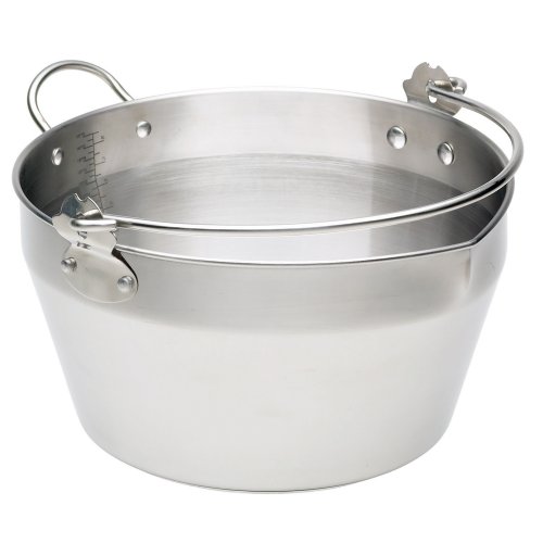 Maslin casserole avec poignée acier inoxydable 9l 5028250120502 Kitchen Craft