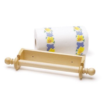 Dérouleur essuie-tout mural en hêtre fsc