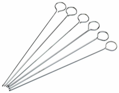 Lot de 6 piques à brochettes 20 cm