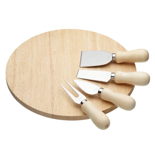 Service à fromage planche et couteaux