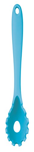 Colourworks silicone pasta server, blue, 28cm