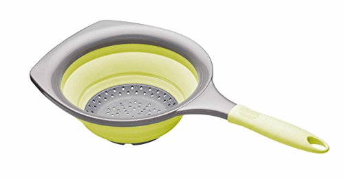 Kitchen Craft Colourworks collapsible strainer, green, 19cm code EAN 5028250164988 