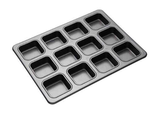 Square pan, non-stick 12 hole / 34cm x 26cm