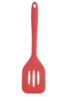 CW Flexible Slotted Turner 31cm - Silicone - Red