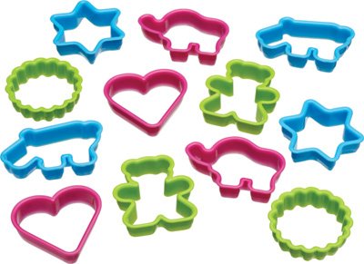 Let's make lot de 12 emporte-pièces amusants pl...