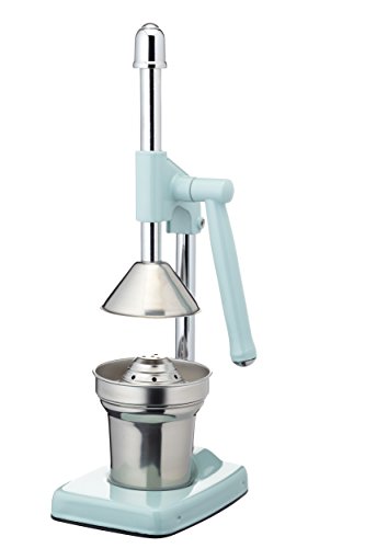 Presse-agrumes robuste à bras bleu