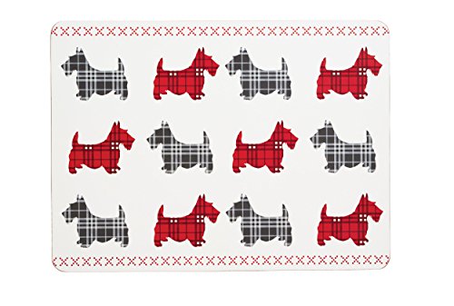 KitchenCraft Lot de 4 sets de table en liège Mo...