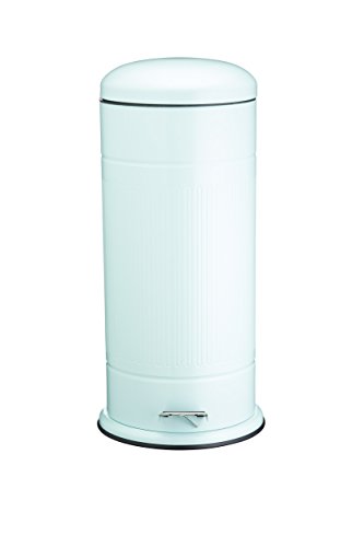 Living nostalgia poubelle à pédale style rétro,...