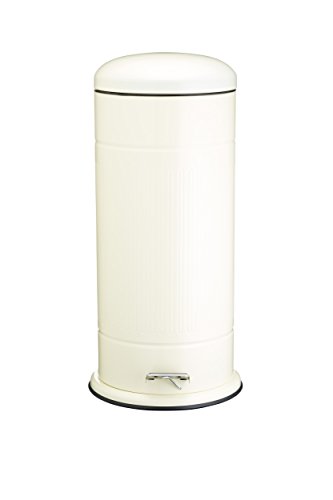 Living nostalgia poubelle à pédale style rétro,...