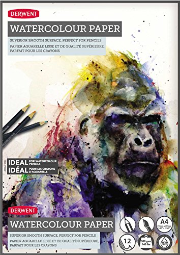 Derwent Bloc de Papier Aquarelle A4