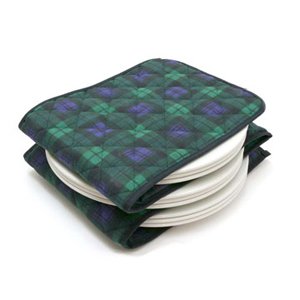 Hot Ideas Chauffe assiette électrique - 12 assiette blackwatch tartan (eur prise) 5028335000026 (5028335000026)