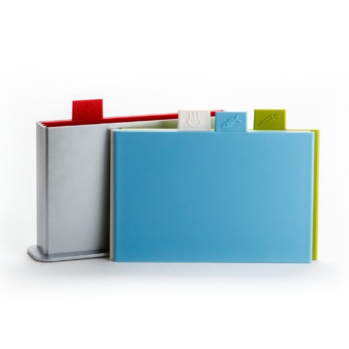 Inde0100cb set de 4 planches à découper polypro...