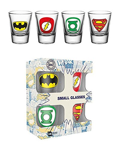 GB EYE GB Eye LTD, DC Comics, Logos, 20 ml Verre à shot code EAN 5028486328932 