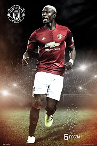 GB eye Poster maxi Manchester United Pogba, mul...