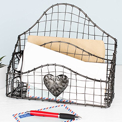 Style Industriel Noir Tissé à la main en métal ...