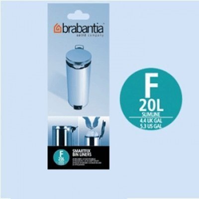 Poubelle 20 l, f lot de 20 sacs blanc 245305- (...