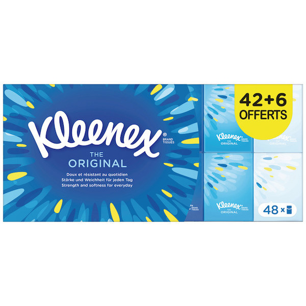 kleenex Mouchoirs étuis Original code EAN 5029053562452 