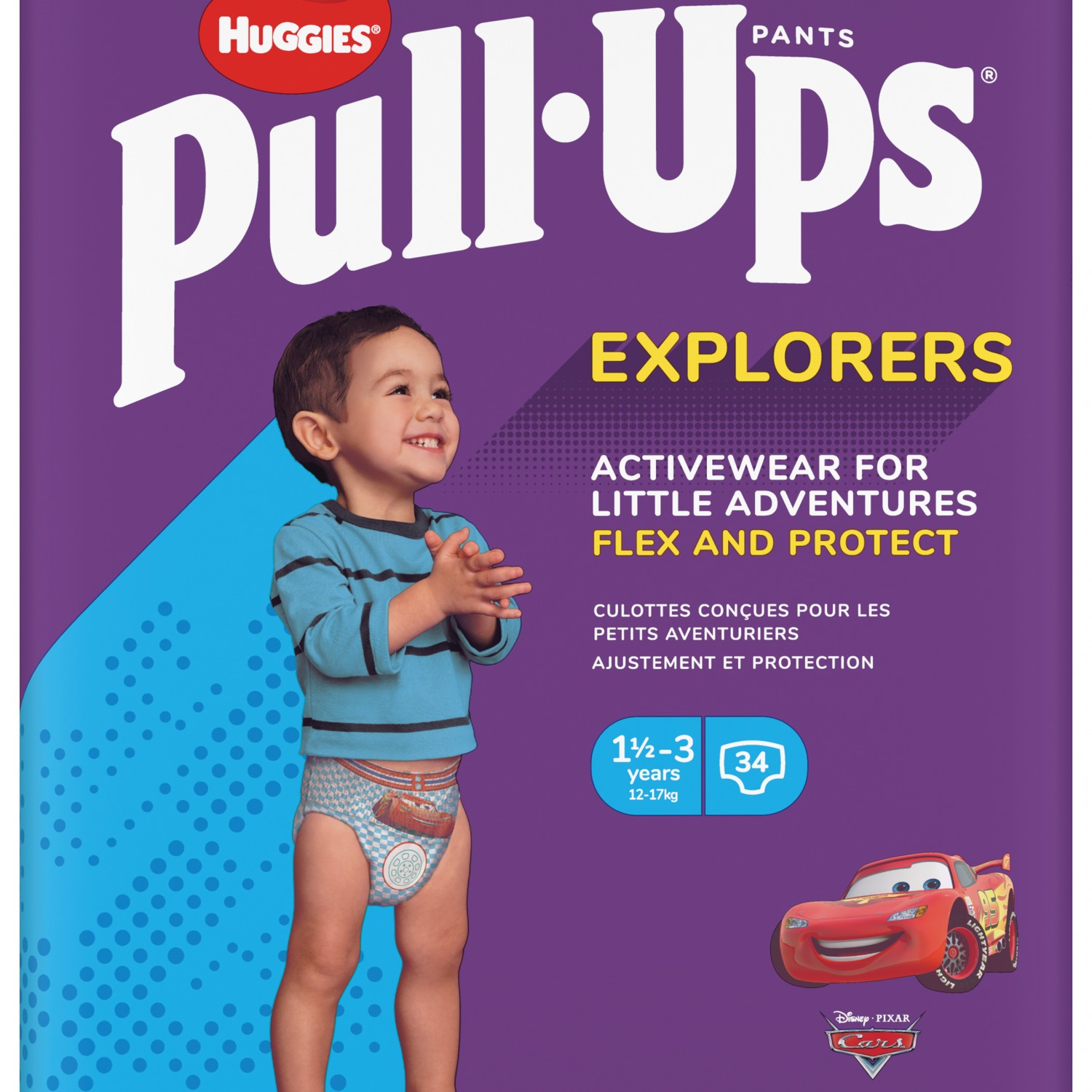 Couches bébé garçon 1 - 3 ans : 12 - 17kg pull-...