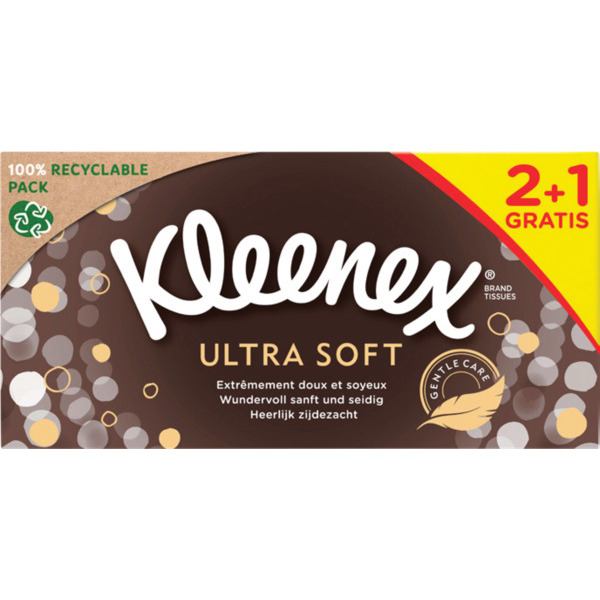 BOITE MOUCHOIR ULTRA SOFT X2+1 BOITE OFFERTE
KL...