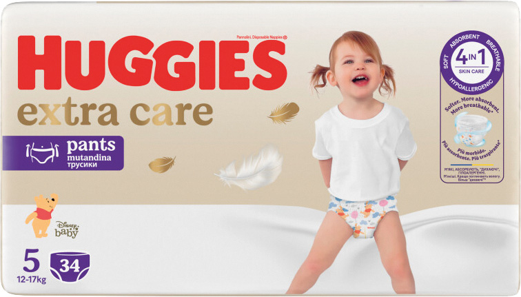  CULOTTES EXTRA CARE HUGGIES code EAN 5029053582436 