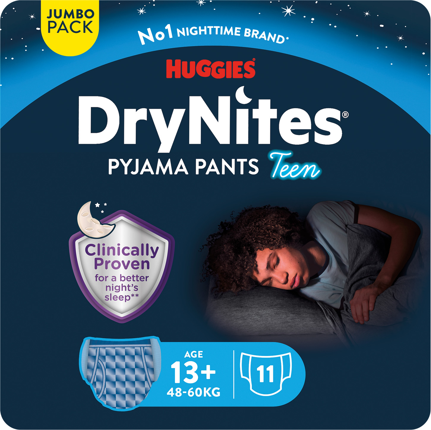  SOUS-VETEMENTS DE NUIT DRYNITES HUGGIES code EAN 5029053583686 