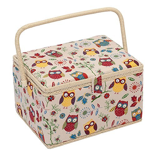 Mrl/29 hiboux conception boîte à coudre sur le ...