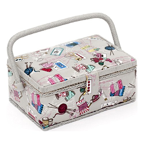 Groves Notions Motif boîte à couture de PVC rec...