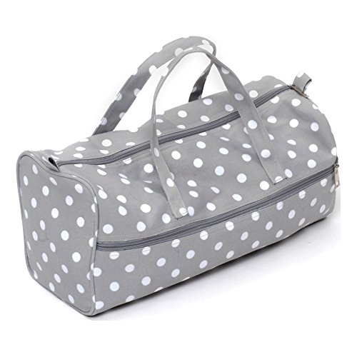 Motif Tache Matt Pvc Sac À Tricoter Blanc Sur F...