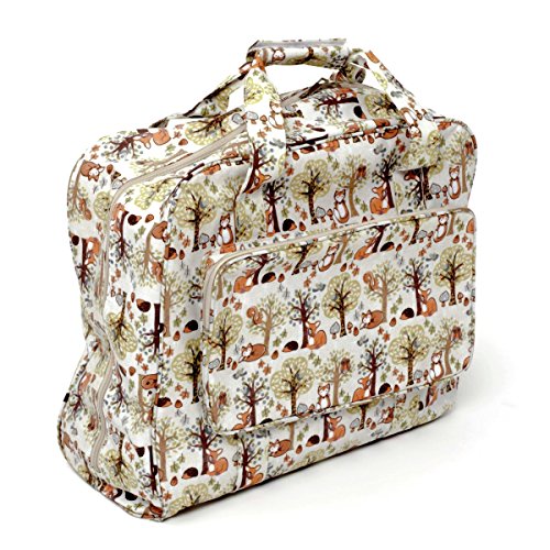 Motif bois Matt PVC sac de machine à coudre Nat...