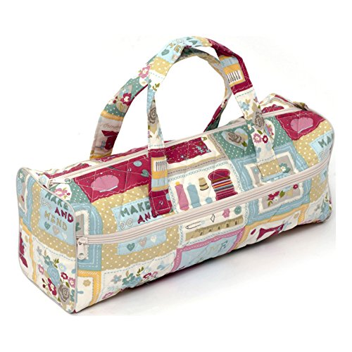 Sac à tricot de haute qualité multicolore manue...