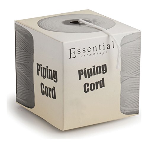 Cordon de Passepoil : Coton blanchi : 200 m x 2...