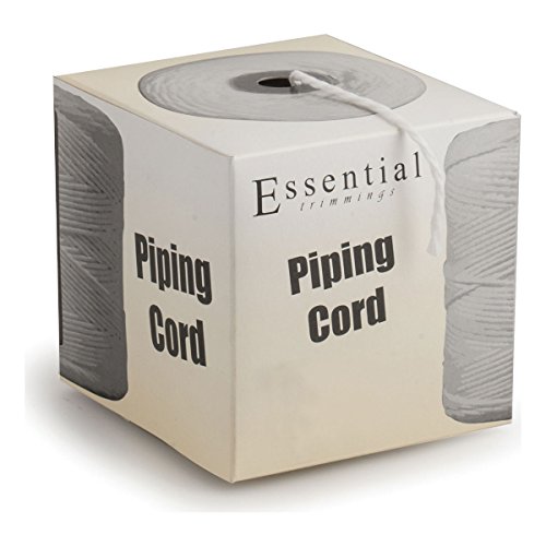 Cordon de passepoil?:?: en coton blanchi 50 m x...