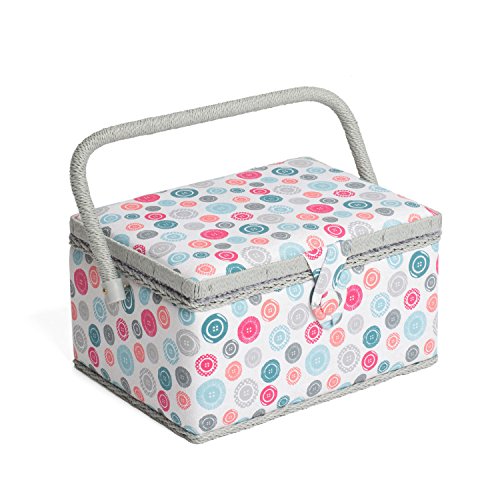 Mrm/192 panier moyen à coudre boutons épars (18...