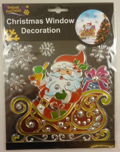 Autocollant de décoration de fenêtre de Noël / ...