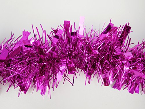 2 Chaud de Mètre Noël Guirlandes Gros/Fins Rose...