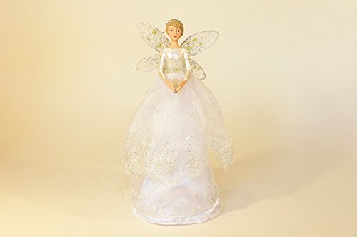 Snow drop blanc arbre de noël ange/fée tree-top...