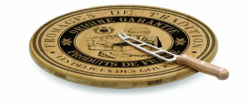 Plateau à fromage rond et rotatif + un couteau ...
