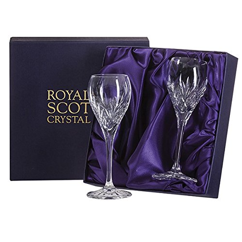 Royal Scot Coffret de 2 verres à porto - cristal taillé - Highland code EAN 5030052063925 