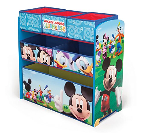 Delta Children Meuble de Rangement en Bois Mickey