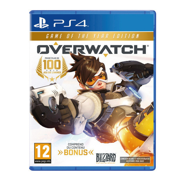  Jeu PS4 "Overwatch" GOTY code EAN 5030917216565 